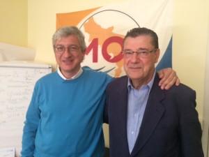 Marco Esposito con il segretario Armando Borriello